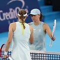 Jelena Rybakina ir Iga Swiatek