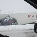 Vairuotojai įspėjami dėl prastų oro sąlygų