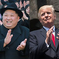 Kim Jong Unas ir Donaldas Trumpas