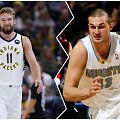 Domantas Sabonis ir Linas Kleiza