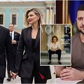 Volodymyras Zelenskis ir Olena Zelenska