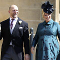 Elizabeth II anūkė Zara Tindall ir jos vyras Maikas Tindallas
