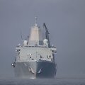Į Klaipėdos uostą įplaukė JAV karinio laivyno desantinis laivas &bdquo;USS Arlington&ldquo;