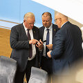 Algirdas Stončaitis, Saulius Skvernelis, Jonas Pinskus