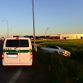 Automagistralėje ties Giraite &bdquo;Passat&ldquo; atsitrenkė į stulpą