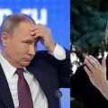 Vladimiras Putinas ir Volodymyras Zelenskis