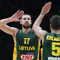 Jonas Valančiūnas ir Mantas Kalnietis
