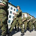 Bazinių kario savanorio įgūdžių kurse &ndash; neįprastai daug merginų