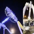 Nelaimė Saudo Arabijos atrakcinų parke