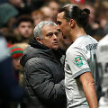 Jose Mourinho ir Zlatanas Ibrahimovičius