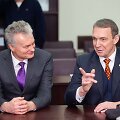 Gitanas Nausėda ir Arvydas Juozaitis