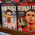 Lionelis Messi ir Cristiano Ronaldo