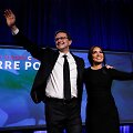 Pierre'as Poilievre&rsquo;as  ir jo žmona Anaida
