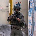 Izraelio karys okupuotame Vakarų Krante / HAZEM BADER / AFP