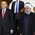 Recepas Tayyipas Erdoganas ir Hassanas Rouhani 