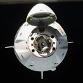 &bdquo;SpaceX Crew Dragon&ldquo; kosminė kapsulė artėja prie Tarptautinės kosminės stoties