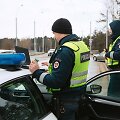 Vilniaus kelių policijos reidas Lizdeikos gatvėje