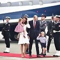 Princas Williamas ir Kembridžo hercogienė Catherine su vaikais George'u ir Charlotte