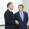 Saulius Skvernelis ir Ramūnas Karbauskis