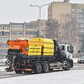 Panevėžio miesto gatvių priežiūra pūgos metu
