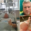Vyteniui Trumpickui buvo operuotas apendicitas.