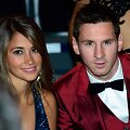 Lionelis Messi ir Antonella Roccuzzo