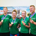 Arnas Rum&scaron;evičius, Monika Povilaitytė, Ieva Dumbauskaitė ir Lukas Každailis