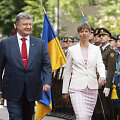 Petro Poro&scaron;enka ir Kersti Kaljulaid 