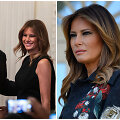 JAV prezidentas Donaldas Trumpas ir pirmoji JAV ponia Melania Trump
