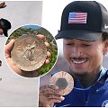 Riedlenčių sporto žvaigždė Nyjahas Hustonas ir jo bronzinis medalis