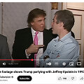 Donaldas Trumpas ir Jeffrey Epsteinas tikrai yra taip bendravę dar 1992 m.