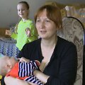 Daugiavaikė mama Jurgita Pocienė