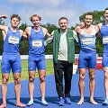 Gediminas Truskauskas, Lukas &Scaron;ermuk&scaron;nis, Edvardas Auk&scaron;tuolis ir Lukas Sutkus pagerino &scaron;alies rekordą.