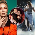 Natalija Bunkė su sūnumi Kristupu ir Simona Naine