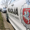 Kelių policijos reido akimirka