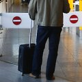 Vokietijoje dėl streiko at&scaron;aukti &scaron;imtai skrydžių