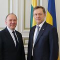 &Scaron;arūnas Birutis susitiko su Virginijumi Vitalijumi Vilkeliu