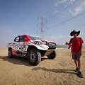 Dakaro automobilių testai dykumoje kartu su &bdquo;Toyota Gazoo Racing&ldquo; komanda