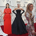 &bdquo;Oskarų&ldquo; apdovanojimų vie&scaron;nios (i&scaron; kairės): Amy Adams, Rachel Weisz, Lady Gaga, Jennifer Lopez ir Charlize Theron 