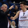 &bdquo;Lietuvos ryto&ldquo; treneris Virginijus &Scaron;e&scaron;kus ir Adas Ju&scaron;kevičius
