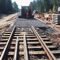 Pakloti pirmieji geležinkelio bėgiai &bdquo;Rail Baltica&ldquo; atkarpoje Marijampolė&ndash;Kazlų Rūda