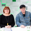 Gabrielė Napru&scaron;ienė ir Algimantas Aleksandravičius