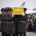 Aviakatastrofos aukų pagerbimo ceremonija Kijeve