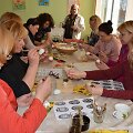 Marcinkonių bendruomenė organizavo kiau&scaron;inių marginimo mokymus