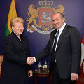 Gruzijos Prezidento Georgijaus Margvela&scaron;vilio inauguracija