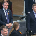 Saulius Skvernelis ir Ramūnas Karbauskis