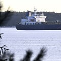 Rusijos &bdquo;&scaron;e&scaron;ėlinio laivyno&ldquo; tanklaivis / Heikki Saukkomaa/LEHTIKUV/SIPA / Heikki Saukkomaa/LEHTIKUV/SIPA