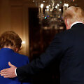 Angela Merkel ir Donaldas Trumpas