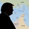 Donaldas Trumpas, Hormuzo sąsiauris / Alamy