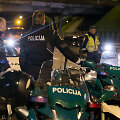 Naktinis kelių policijos reidas Vilniuje